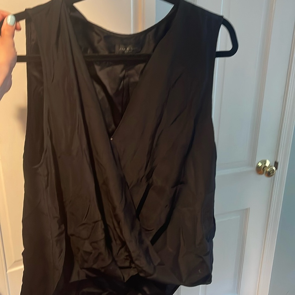 Rag and Bone silk sleeveless top